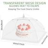 7-Piece Foldable Food Cover Set, Pop-Up Fly Protection (1 Large + 6 Small) view 2