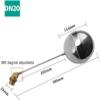 Stainless Steel Float Valve, 1-Piece Brass Quick-Opening Valve for Water Tanks view 2