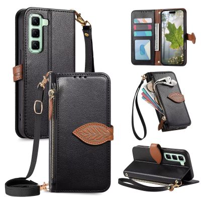 FERLAN Crossbody Wallet Case for Infinix Note 50 4G/50 Pro 4G, Black
