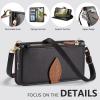 FERLAN Crossbody Wallet Case for Infinix Note 50 4G/50 Pro 4G, Black view 3