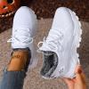 Women's Platform Snow Boots, Lace-Up, Faux-Fur Lined, White, EU 40 view 4