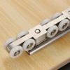 Stainless Steel Sliding Door Track System with 12 Wheels view 3