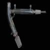 1 Pc 5L Double-Walled Glass Short-Path Distillation Head with 60° Horizontal Vigreux Bend - 24/40 & 34/45 Joints view 1
