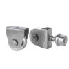 304 Stainless Steel Pulley, 58 mm Spring Wheel for Sliding Door Hardware view 4