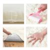 LIHUANE Shaggy High-Pile Rug, 210 x 220 cm, Super Soft, Non-Slip, Cream view 2