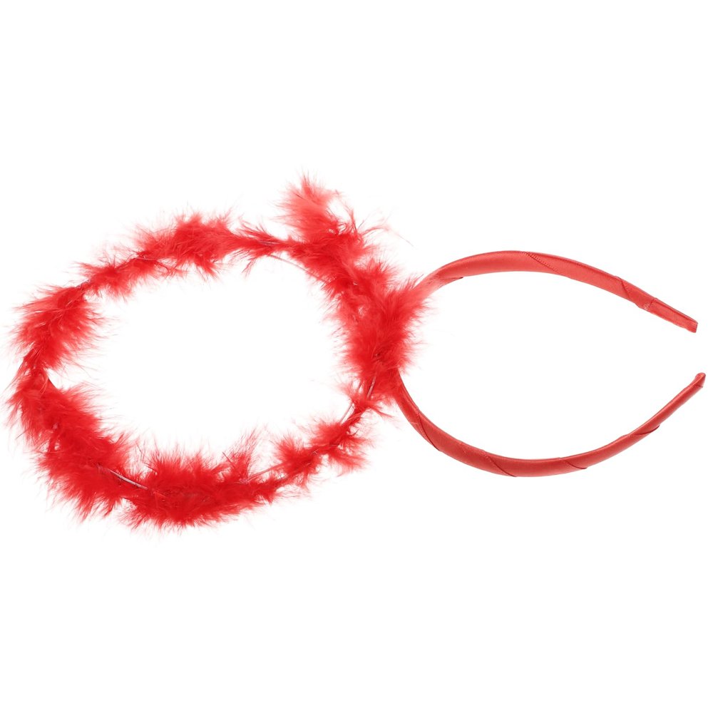 IMUSINICE Angel Headband Cosplay Headpiece, Red Halo