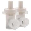 KOMBIUDA 2-Piece Plastic Replacement Pump Heads for Shampoo and Shower Gel Dispensers view 1