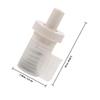KOMBIUDA 2-Piece Plastic Replacement Pump Heads for Shampoo and Shower Gel Dispensers view 2