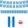 AhfuLife Honduras Pennant Banner, 30 Small Flags, 2 Double-Sided Fabric Flags view 2