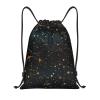 Unisex Star and Constellation Drawstring Backpack, 36 x 42 cm view 1