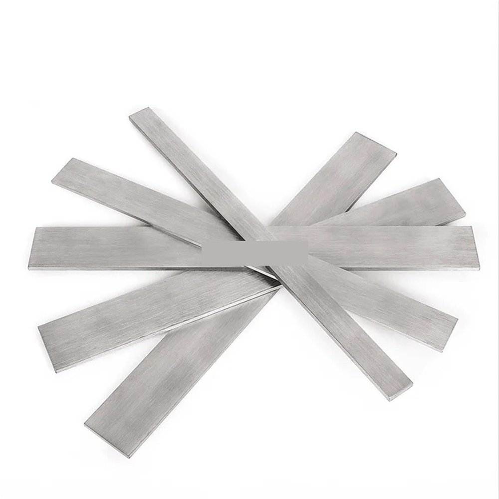 304 Stainless Steel Flat Sheet/Bar, CNC Metal for DIY Crafts (Width 15 mm, 10 mm)