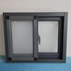 LIMENQIN Sliding Window with Insect Screen, Aluminum Alloy, Gray, 100 x 100 cm view 1
