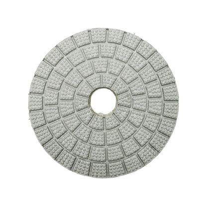 4-Inch Dry Diamond Polishing Pad, White Buff