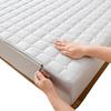Mattress Cover with 4-Sided Zipper, Soft Breathable Mattress Protector, Washable, White, 200 x 210 x 12 cm view 1