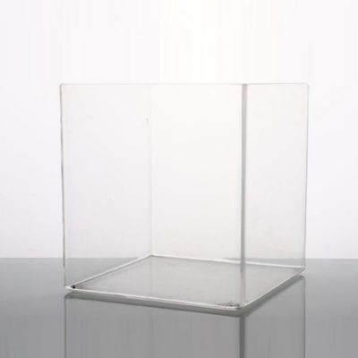 Quartz Cuvette Reaction Chamber for Electrolysis Cells, Customizable Design