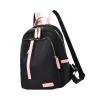 TISHITA Women's Oxford Fabric Laptop Backpack, Water-Resistant, Black view 1