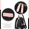 TISHITA Women's Oxford Fabric Laptop Backpack, Water-Resistant, Black view 2