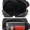 TISHITA Women's Oxford Fabric Laptop Backpack, Water-Resistant, Black view 3