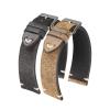 Cong Yi Handmade Vintage Distressed-Look Leather Watch Band, Vegetable-Tanned Leather, Replacement Band, 18 mm, 19 mm, 20 mm, 21 mm, 22 mm view 2