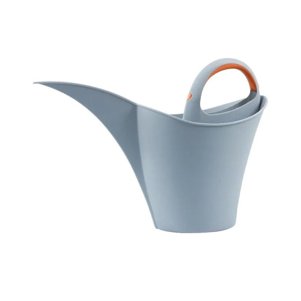 6-Liter Plastic Watering Can with Long Spout, Dark Blue
