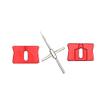 FACAIIO Metal Fishing Reel Spool Bearing Pin Removal Tool with Thick and Thin Ejector Rods for Baitcasting Reel Maintenance, 1 Set view 2