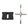 FACAIIO Metal Fishing Reel Spool Bearing Pin Removal Tool with Thick and Thin Ejector Rods for Baitcasting Reel Maintenance, 1 Set view 3