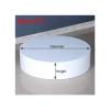 Round Display Pedestal Stand, White, 15.8 x 15.8 in view 2