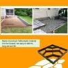 Jiawu ABS Walk Maker, 15.7-Inch Garden Path Paving Mold, Reusable Concrete Stepping Stone Mold, Customizable Patio Decor view 4