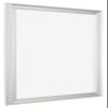 yd. A4 Picture Frame 21 x 29.7 cm, White Woodgrain - Lazio MDF Frame view 2