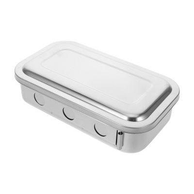HOLIDYOYO Stainless Steel Surgical Instrument Tray with Lid