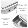 HOLIDYOYO Stainless Steel Surgical Instrument Tray with Lid view 3