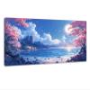 Moon and Sea Paint by Numbers Kit for Adults and Children, 60 x 120 cm view 1