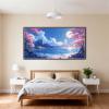 Moon and Sea Paint by Numbers Kit for Adults and Children, 60 x 120 cm view 2