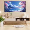 Moon and Sea Paint by Numbers Kit for Adults and Children, 60 x 120 cm view 3