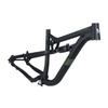 HZXQCVB Downhill Mountain Bike Full-Suspension Frame, 27.5/29 in, 15/17/19 in, Boost 12x148 mm, Black, M view 1