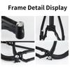 HZXQCVB Downhill Mountain Bike Full-Suspension Frame, 27.5/29 in, 15/17/19 in, Boost 12x148 mm, Black, M view 4