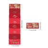 DEARMAMY 2026 Red New Year Envelopes with Horse Design, Expandable Li Xi Money Envelopes, 6 Pack view 2