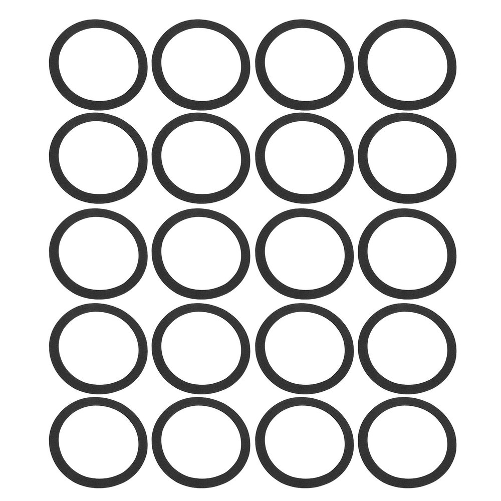 Tomantery Premium Speaker Sealing Gaskets, Shock-Resistant, Noise-Reducing, for Home, Cars & Subwoofers, 20-Pack
