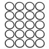 Tomantery Premium Speaker Sealing Gaskets, Shock-Resistant, Noise-Reducing, for Home, Cars & Subwoofers, 20-Pack view 1