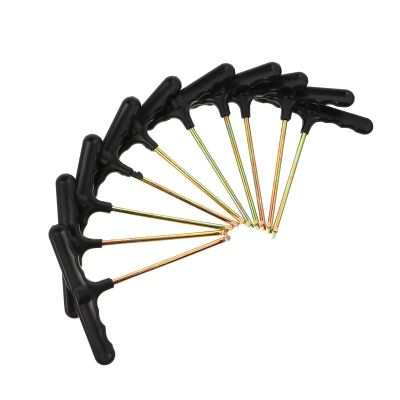 Alipis Trampoline T-Hook Tool, 10-Piece Set for Spring Removal, Black