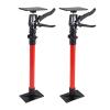 FTVOGUE Adjustable Cabinet Jacks, Telescoping Support Poles for Ceiling and Door Frame Installation, 132 lb Capacity view 4