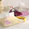 Yjcnelcr Hanging Car Tissue Box Organizer view 4