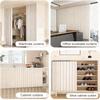 YSZBD Kitchen Cabinet Curtains, Short Light-Blocking Curtains for Tracks, for Bathrooms and Kitchens (H, H 50/110 cm) view 2