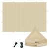90% Sun Shade Cloth with D-Rings, Reinforced Edges and Corners, 200 g/m² HDPE view 1