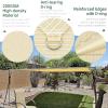 90% Sun Shade Cloth with D-Rings, Reinforced Edges and Corners, 200 g/m² HDPE view 2