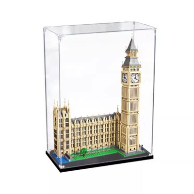 Acrylic Display Case for LEGO 10253 Big Ben, Dustproof, 3 mm