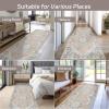 acsewater Vintage Boho Low-Pile Runner Rug for Living Room, 60 x 240 cm view 2