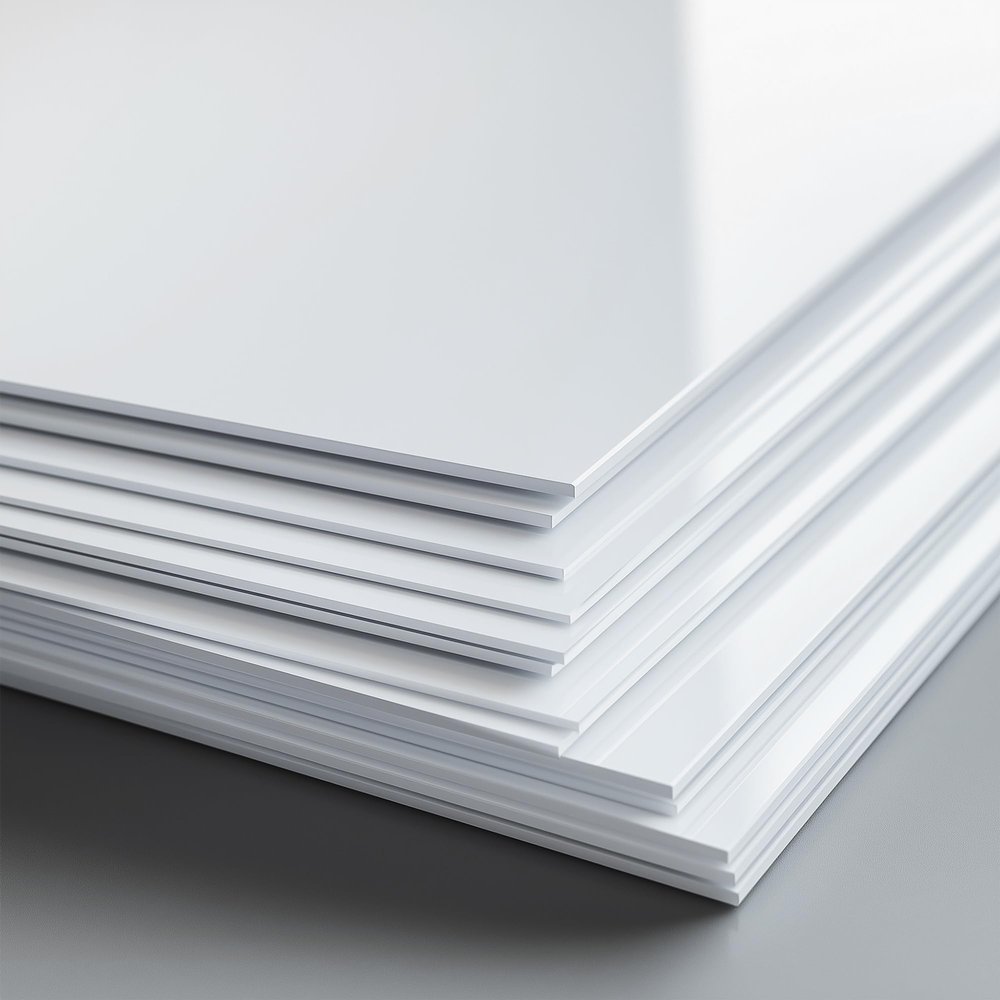 PLEXIGLAS Cut to Size, White - 300 x 1400 mm, 3 mm, Polished