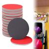 Gettimore Bowling Ball Sanding Pads, 500/3000 Grit, Foam Polishing and Deep-Cleaning Set, 5 in, Red and Gray, 12-Piece view 3