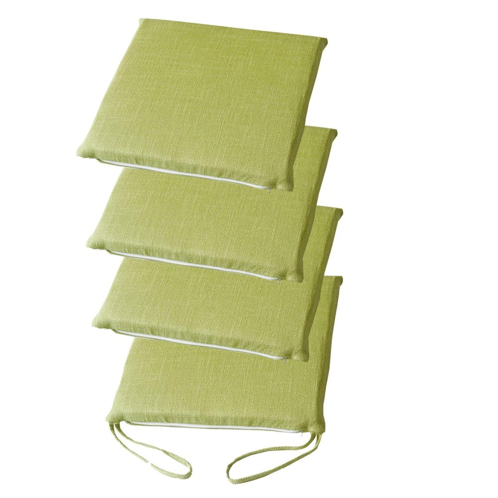 Non-Slip, Removable Chair Cushions with Zippers, Set of Dining Chair Protectors for Kitchen, Office, and Restaurant